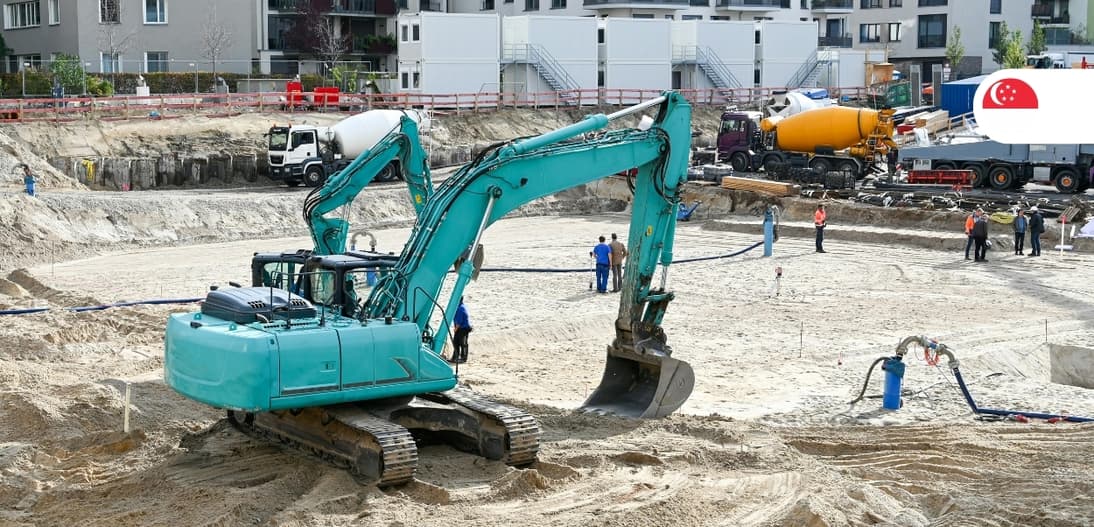 Construction site monitoring with Cambrian Engineering Corporation, Singapore