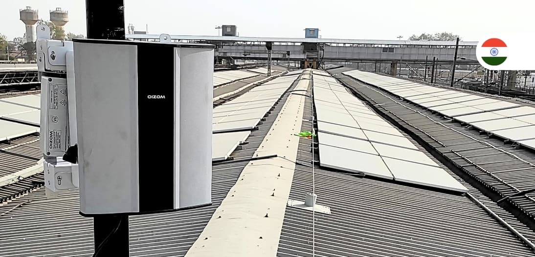 Ahmedabad Railway Station with Polludrone