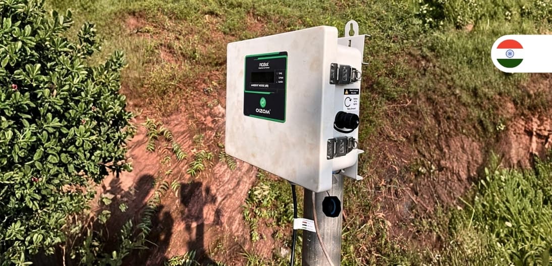 Monitoring noise levels at the mining site to meet regulations