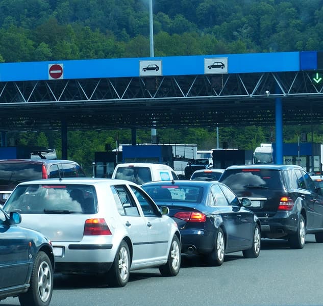 Toll Booth Monitoring for Reducing Pollution or Automation