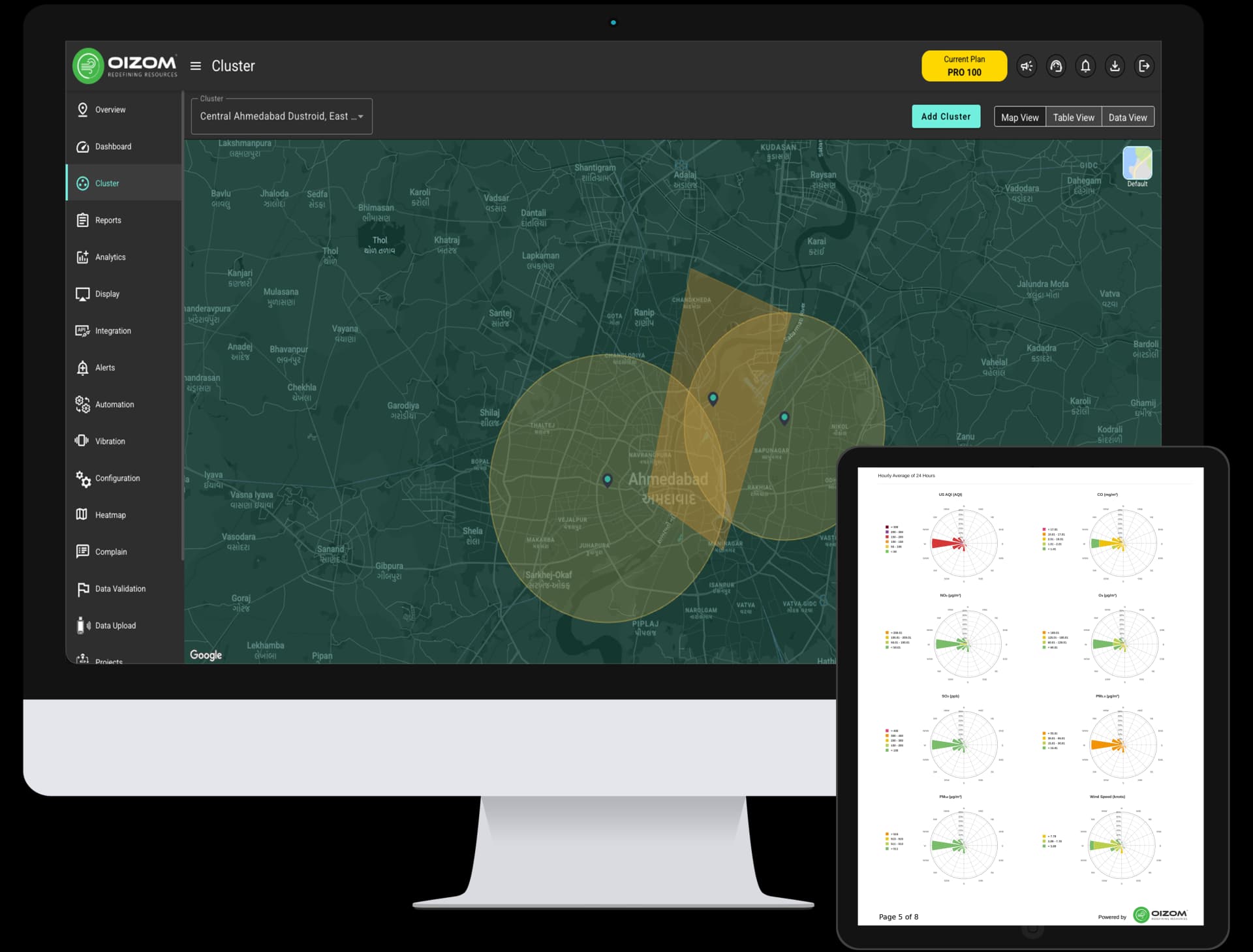Envizom- Air Quality Monitoring Software for Professionals