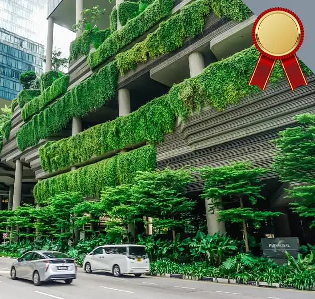 Green Ratings by Monitoring Air Quality of a Smart Campus